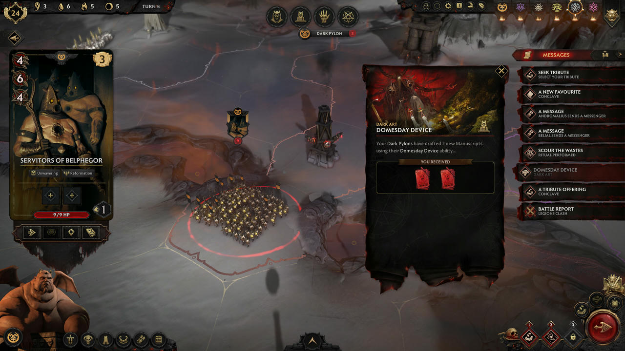 地狱王座 Solium Infernum v1.1.3.Build.17584455.20250306+不敬典范 贝尔芬格DLC 免安装中文版[5.16GB]【B5549】
