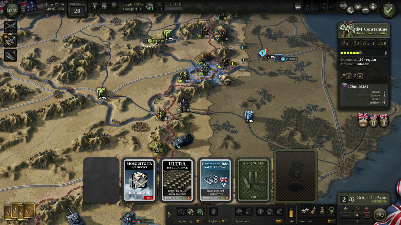 统一指挥2 Unity of Command II Desert Fox Build.17504138.20250821+全DLC 免安装中文版[3.22GB]【B5938】