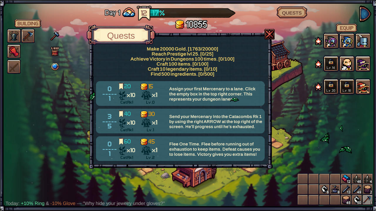 【B6077】工匠秘境 Crafter's Hollow 匠人之谷 V9.14:25.Build.20078650.20250923-烈刃逐影-玄钢怒涛 免安装中文版[840MB]